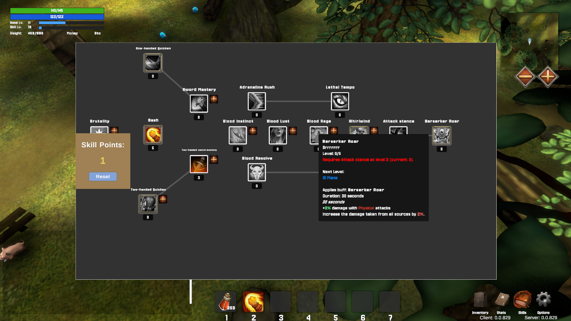 Combat and Progression